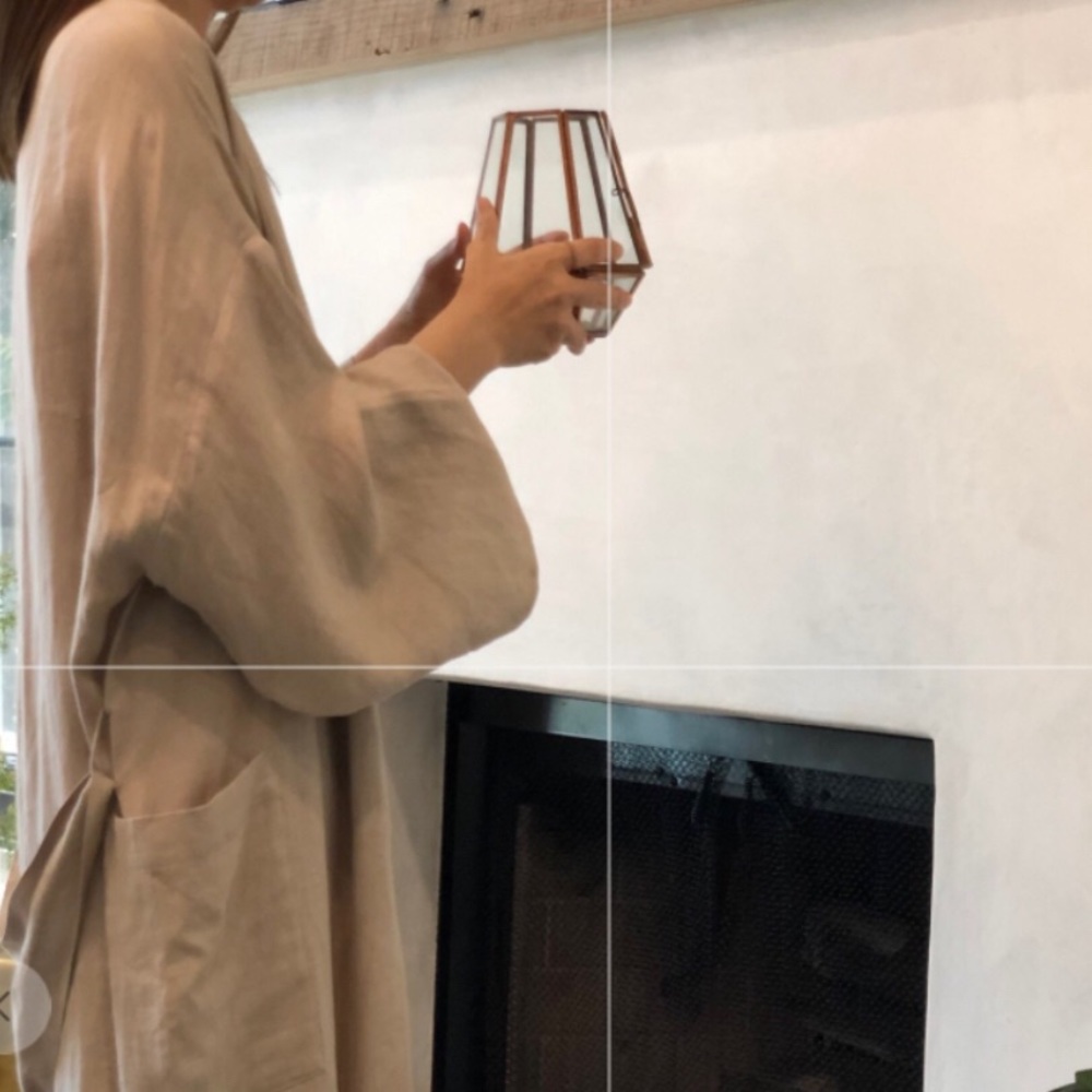 Linen Duster Robe - Picture 2 of 2